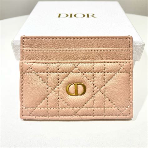 Dior Caro Freesia Card Holder